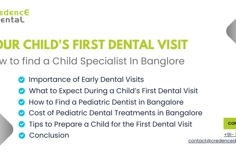 Your child's first dental visit. How to find a Child Specialist