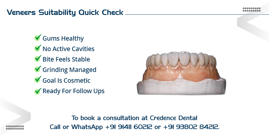 veneers suitability quick
