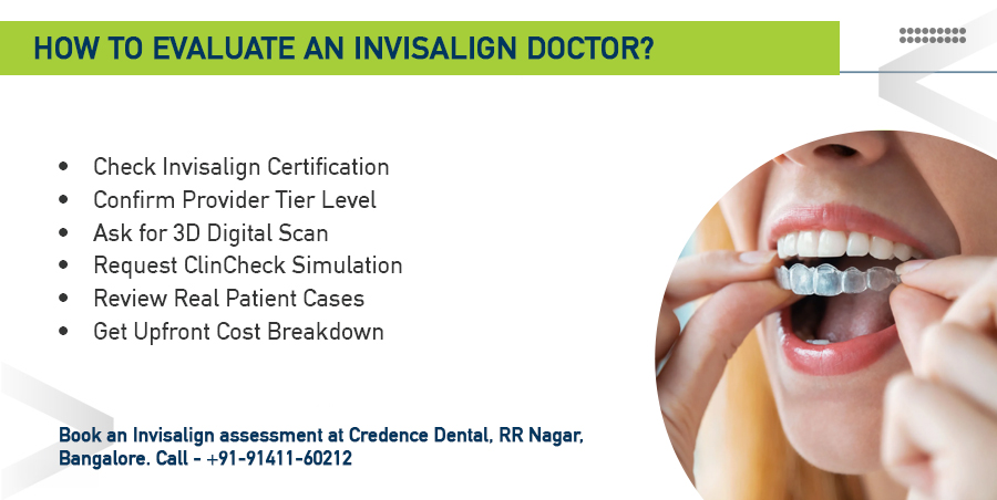 how to evaluate an invisalign doctor